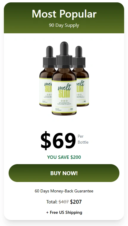 MeltSlim 3 bottle Price
